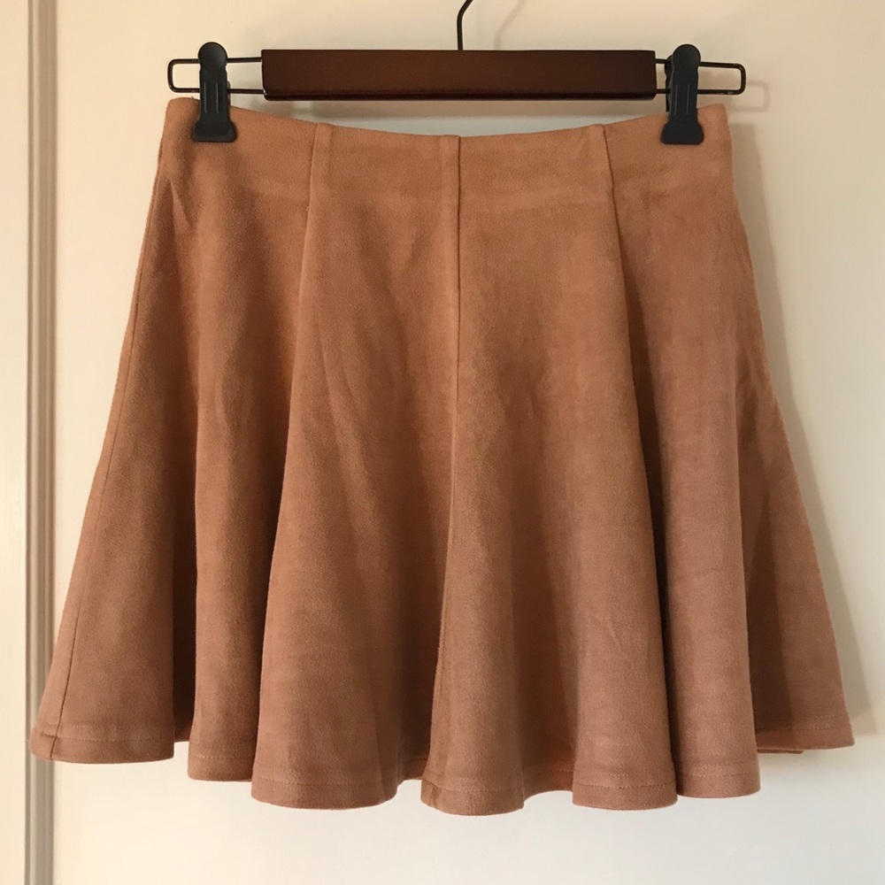 Boutique Faux Suede skirt XS